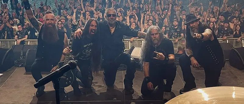 Crew and artists backstage